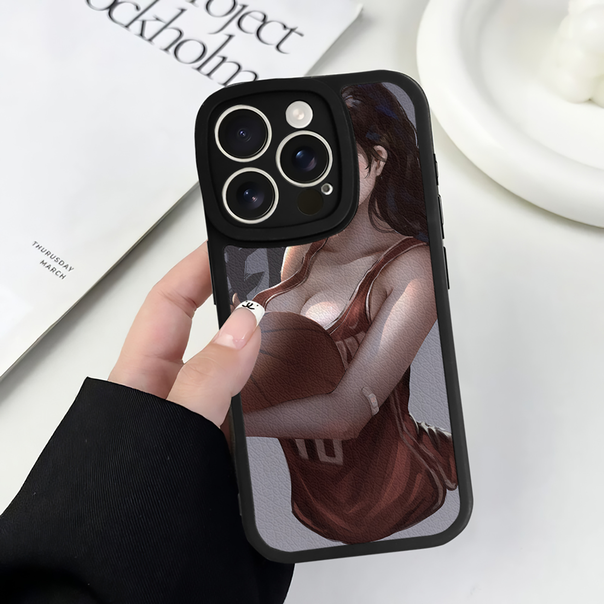 （画像用） SLAM DUNK／スラムダンク 【iPhone 16シリーズ対応】シリコンスマホケース（レザー調） 材質：シリコン